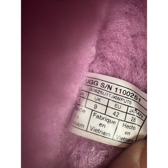 UGG Coquette Sequin-Bow Slippers – Purple – Women's Size 11 Unworn - Picture 9 of 14